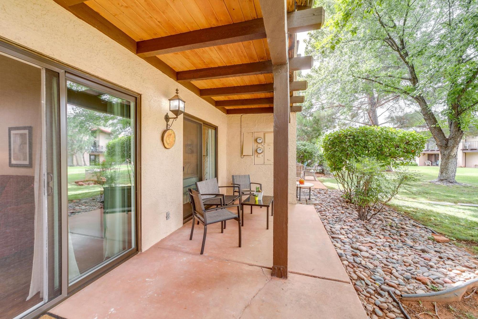 Cozy Sedona Oasis With Pool And Hot Tub Access! Apartment ภายนอก รูปภาพ